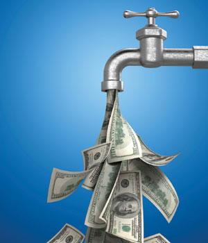 the person who spent money like water the person who spent money like water