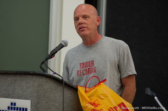 former Tower employee Todd Meehan