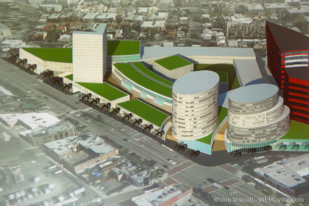 Cohen Bros.' MTA site project design (Photo by Jon Viscott)